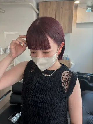 ショート 【抜け感ヘア🌿】 natuna.のヘアスタイル
