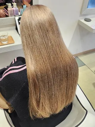 ロング 暖色カラー/髪質改善 /メンズ🧡莉南のヘアスタイル