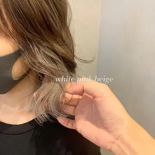 ショート カラー ヘアアレンジ 代表🎀 ふわモテ愛 され髪🩷yumiのヘアスタイル