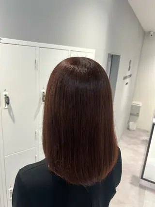 ミディアム 片桐 由華のヘアスタイル