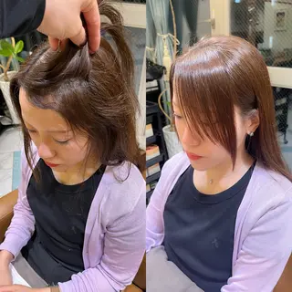 ミディアム ショート/縮毛矯正 /大宮/惇平のヘアスタイル