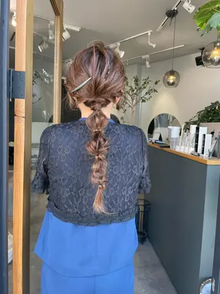 岸川 恭子のヘアスタイル