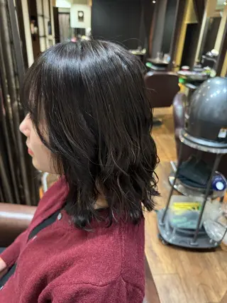 セミロング 【縮毛矯正/カラー】 今野寛己のヘアスタイル