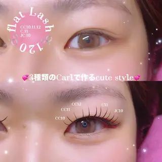 マツエク・マツパ 美容室Mika Mika所属・ＳＵＺＵ ❤︎❤︎のマツエク・マツパデザイン