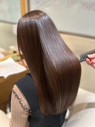 ロング 松浦 涼雅のヘアスタイル