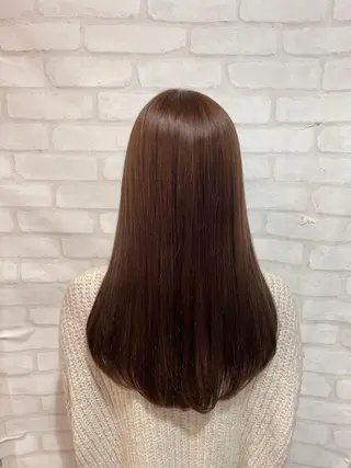 ロング 髪質改善カラー🫧 舘田千乃のヘアスタイル