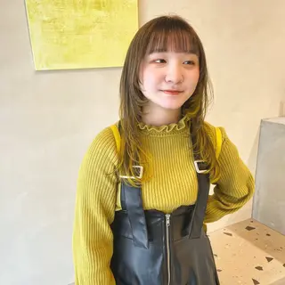 セミロング HERMITAGE所属・moepi♡ HERMITAGEのヘアスタイル