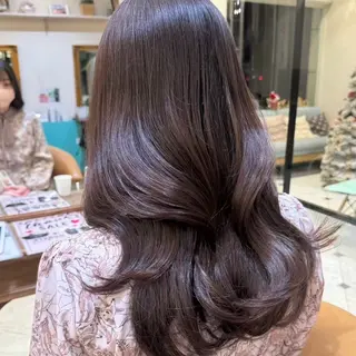 ロング カラー Lond   partir所属・大宮🩶韓国ヘア🩶 ‪ふうなのヘアスタイル