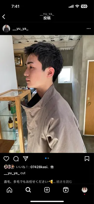 メンズ 似合わせパーマ 🌼カンナのヘアスタイル