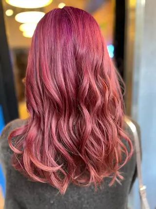 セミロング 柴田 陽平のヘアスタイル