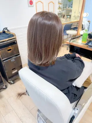 ミディアム カラー ✨カラー支持No.1 🧸ワキ カナコ🧸のヘアスタイル