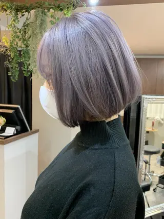 ショート カラー AMI Hair Supply所属・YUSUKE レイヤーカットカラーのヘアスタイル