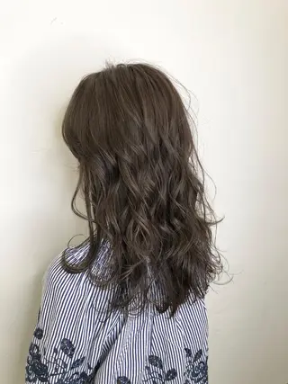 ミディアム カラー brace今里店店長 加井直樹のヘアスタイル