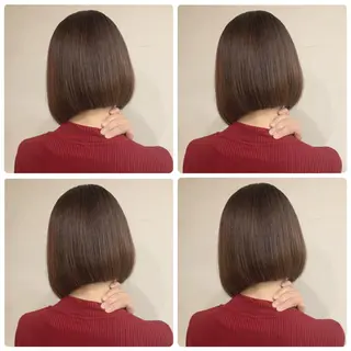 ショート カラー 京都大人女性ショート 徒歩1分/秋山のヘアスタイル