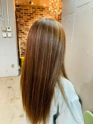 ロング カラー 🍀アレンジ簡単ヘア ☘️石田万里奈🍀のヘアスタイル