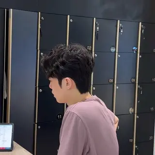 パーマ メンズ 今宫 ななのヘアスタイル