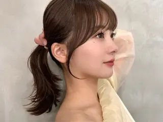 セミロング カラー 韓国レイヤー/髪質 改善/縮毛🤍吉田のヘアスタイル