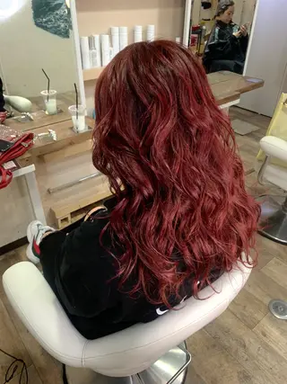 セミロング レディース専用🌷咲 の垢抜けブリーチ部屋のヘアスタイル