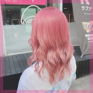 セミロング カラー ヘアアレンジ メンズ キッズ マツエク・マツパ SALOWIN所属・ハイトーン美容師 MASATOのヘアスタイル