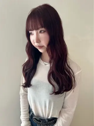 ロング 【STYLE】 🥑MEI🍒のヘアスタイル