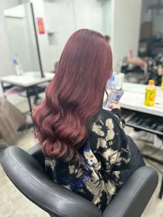 ミディアム カラー シールエクステの女神 🍑Momo🍑のヘアスタイル