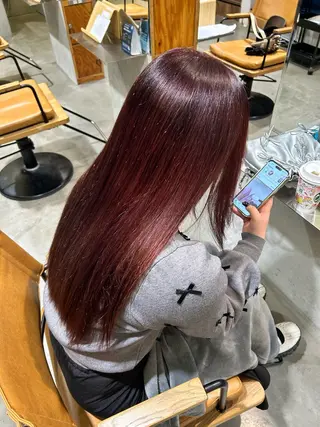 ロング カラー tote. 成瀬晃のヘアスタイル