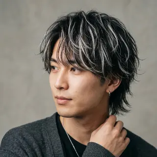 ショート カラー メンズ 🔮メンズ縮毛矯正 メンズパーマ💎竹永のヘアスタイル