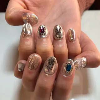 ネイル g-up nail所属・米田 律子のネイルデザイン