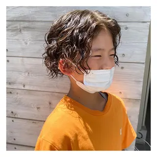 パーマ メンズ 菊池大一 溝の口パーマのヘアスタイル