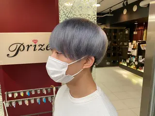 メンズ ホワイト系はお任せ /ブリーチ/店長岩崎のヘアスタイル