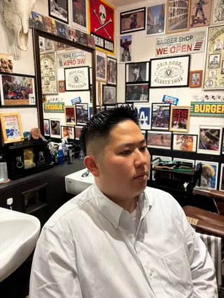 ショート メンズ CribHoodbarbershop所属・白井 昇太のヘアスタイル