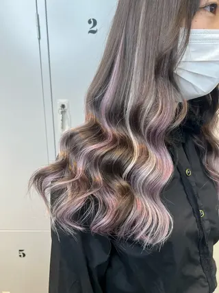 ロング カラー いろあそび所属・12月限定🉐カット モデル募集🉐のヘアスタイル