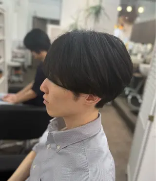 メンズ Gain所属・リク/韓国風/レイヤ ー／ボブ／ショートのヘアスタイル