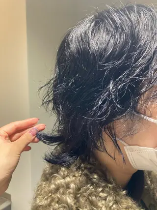 パーマ 佐伯 和佳のヘアスタイル