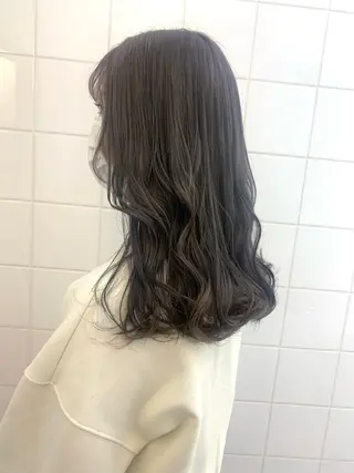 セミロング カラー ヘアアレンジ 🧨ブリーチー×ボブ レイヤー💎じゅえるのヘアスタイル