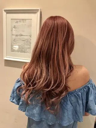 ロング カラー 神野 雅樹のヘアスタイル