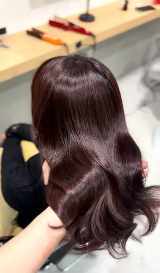 ロング カラー RAF TOKYO 薬院店所属・福岡【髪質改善】 艶カラー/ MIHOのヘアスタイル