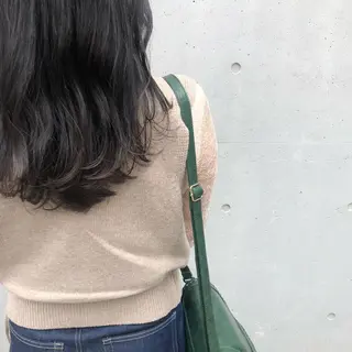 ロング カラー 酸性縮毛矯正🧴韓国 レイヤー/髪質改善のヘアスタイル