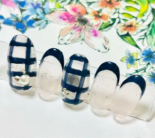 ネイル ゆうちゃんカット専門店所属・ゆうちゃんネイル フィルイン対応サロンのネイルデザイン