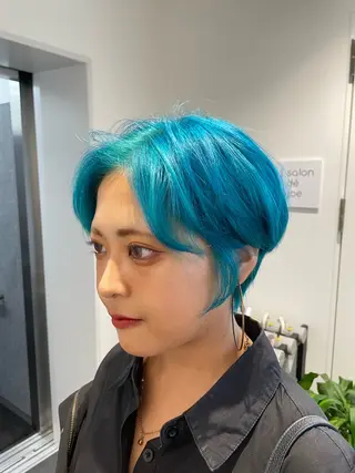 ショート ショート/ボブ/ パーマ/井上のヘアスタイル