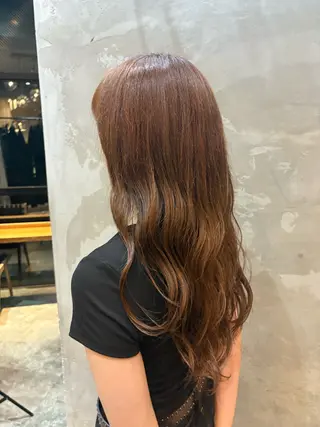 セミロング 渋谷駅/ボブパーマ/ レイヤー/ケンコウのヘアスタイル