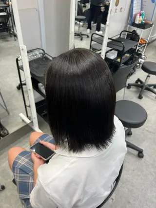 ショート カラー パーマ ヘアアレンジ メンズ キッズ ネイル マツエク・マツパ アイブロウ ダブルカラー特化💖 韓国ヘア💖りくのヘアスタイル