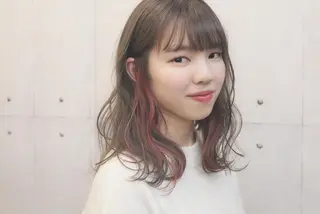 ミディアム muku所属・山野 稚奈のヘアスタイル