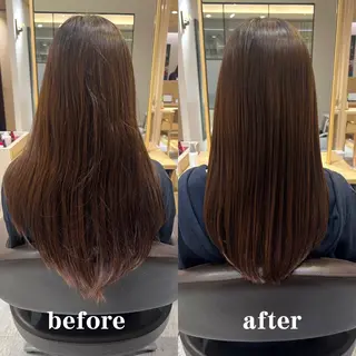 ロング レイヤー/似合わせ カット横川夕華🫧のヘアスタイル