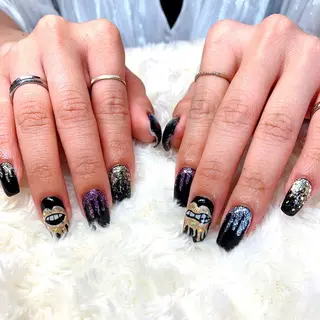 カラー ネイル Cozy_ ilumのネイルデザイン