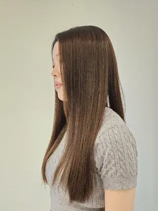 ロング 社内カット講師・店長 菅原賢一のヘアスタイル