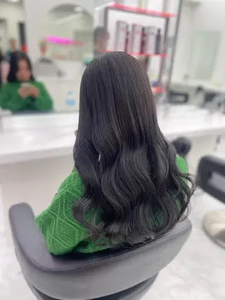 ロング カラー 🤍レイヤー/顔周り /hirari🤍のヘアスタイル