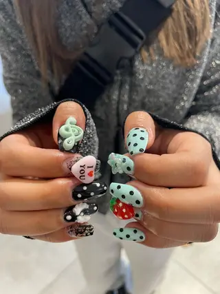 ネイル hair&nail ☯️アイリ☯️のネイルデザイン