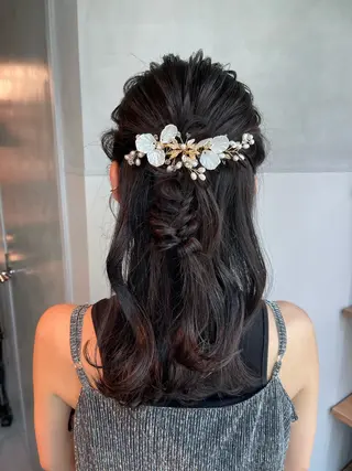 ヘアアレンジ charm《銀座》 ヘアセット/縮毛矯正のヘアスタイル