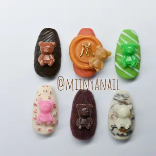 ネイル miinyanail ミーニャネイルのネイルデザイン